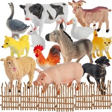 Set animali plastica - animali,