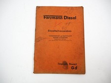 Originale Farymann Diesel Gd