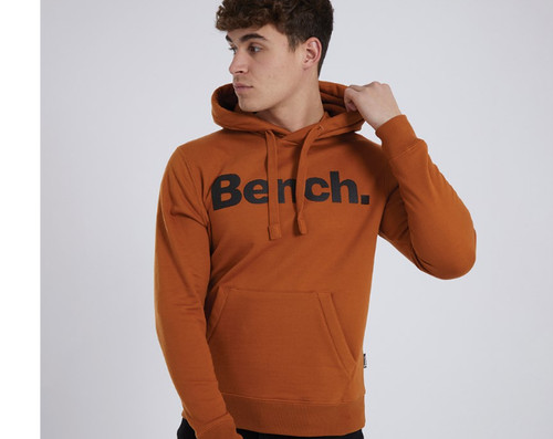 Felpa con cappuccio uomo bench - con,