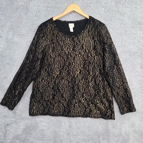 Pullover chico metallizzato - pullover, chico's