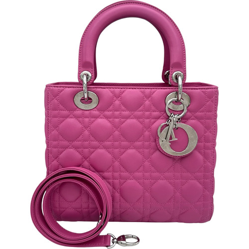 Dior lady medium - medium, pink