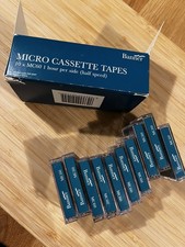 Banner Micro Cassette Tapes