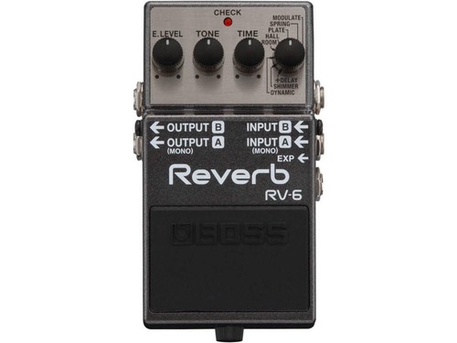 Boss reverb effetto - rv-6,
