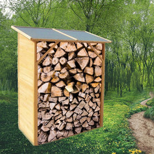 Scaffale per legna da ardere XXL scaffale per legna da ardere rifugio per legna da ardere LEGNO ?