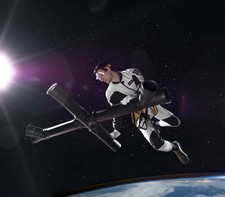 Tuta paracadutismo Parasport Skydiving F1 colore bianco, taglia L da uomo. 