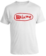 T-SHIRT  MADAME TOUR ESTIVO ARANCIATA IL BENE NEL MALE TU MI HAI CAPITO