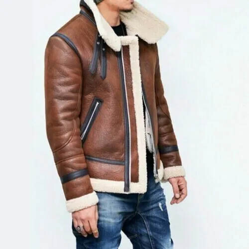Giacca aviatore uomo - , marrone