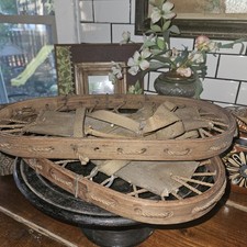 Antico set di ciaspole in