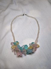 Collana di perle trasparenti