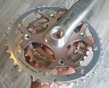 Catena tripla Shimano Deore XT FC-M739 -4 8s 24 velocità NUOVA 44T e 22T 175mm ottime condizioni