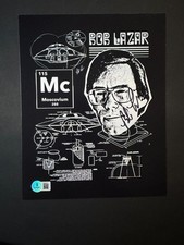 Bob Lazar Raro! foto autografata firmata Area 51 S4 alieni UFO 8x10 Beckett BAS