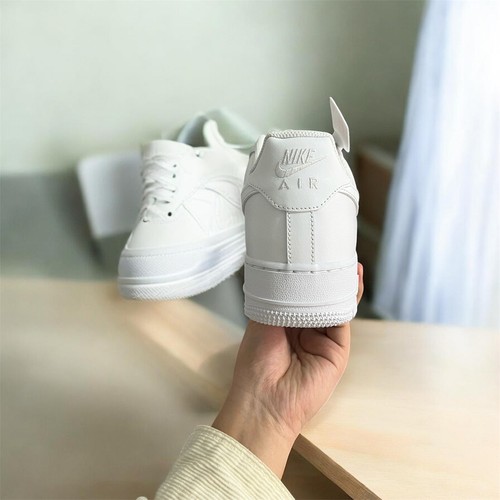 Nike air force mid - air, bianche