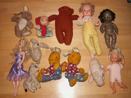 Lotto peluche bambole vintage - lotto, peluche/bambole