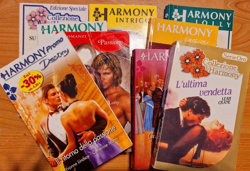 Libri harmony lotto romanzi - 9,