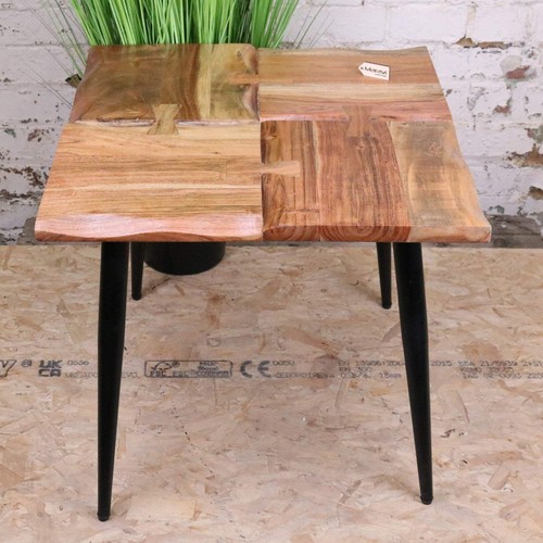 Tavolino quadrato legno - quadrato, in