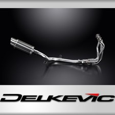 Silenziatore tondo carbonio 4-1 200mm scarico completo Kawasaki Versys 1100 2025