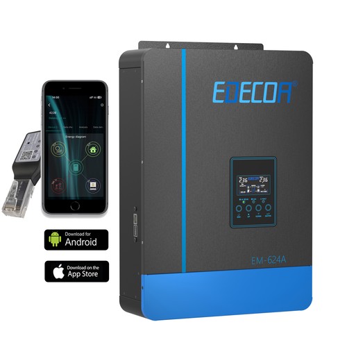 Edecoa 2kw 4kw 3kw solar - 4kw,