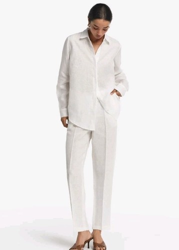 Pantalone donna zara lino - pantalone,