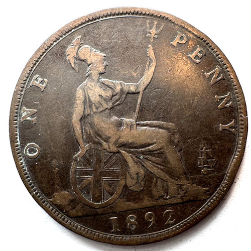 1892 grande penny regno unito - 1892,