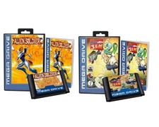 Lote de Juegos Sega Mega Drive Sunset Riders + Truxton