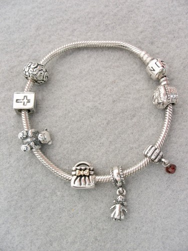 Bracciale pandora argento - bracciale,