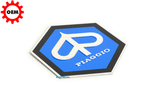 Scudetto esagono logo piaggio - logo,