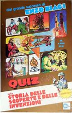 VINTAGE MONDADORI GIOCHI ENZO BIAGI QUIZ STORIA SCOPERTE INVENZIONI 1983
