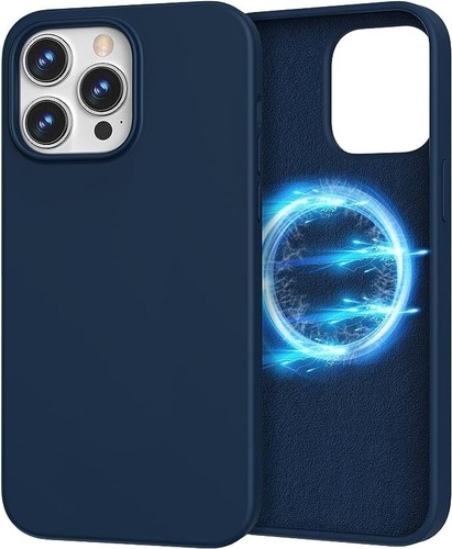Custodia telefono silicone blu