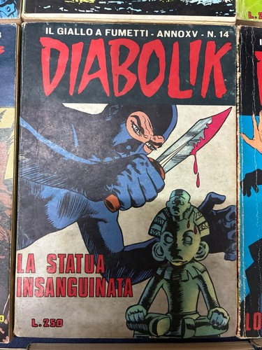 Diabolik anno n 14 - diabolik,
