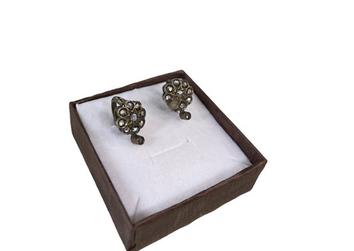 Orecchini oro antico 9kt con - orecchini,