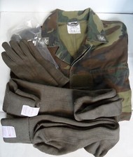 LOTTO ESERCITO MIMETICA CALZETTONI GUANTI ANNI 80-90 naja