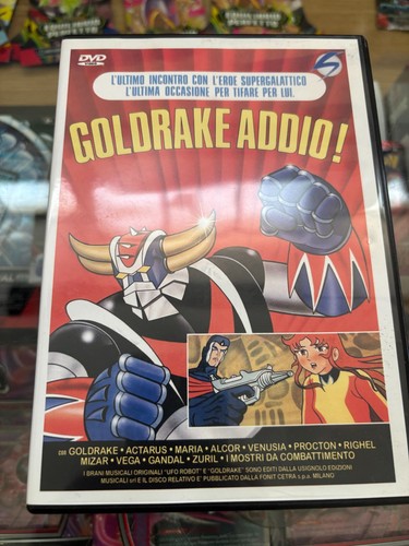 Goldrake addio dvd - goldrake,
