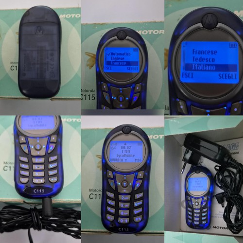 Cellulare motorola c115 blu - c115,