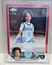 4/5 ROSSO 2023-24 Topps Chrome