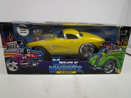 Muscle machines giallo - muscle, 1/18