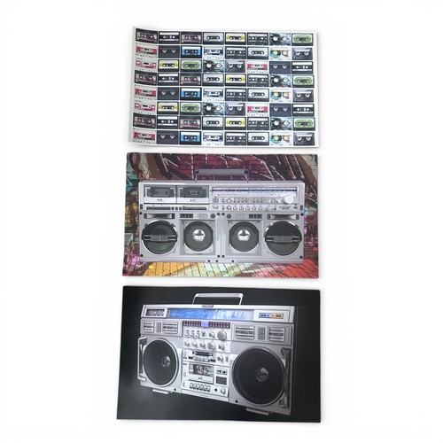 Lotto poster vintage boombox - poster,