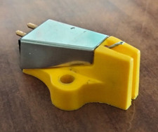 TESTINA REGA EXACT GIALLA GIRADISCHI LP VINILE TURNTABLE