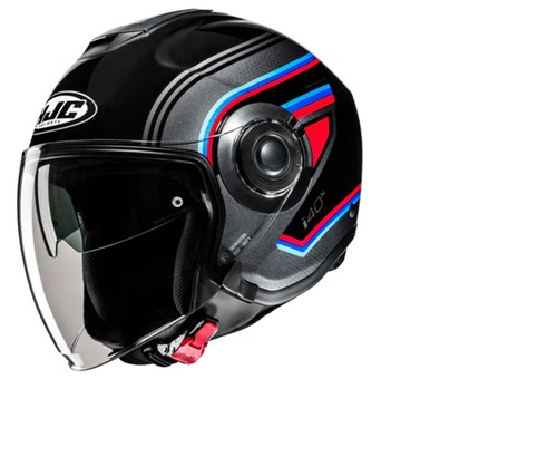Casco helmet moto demi - jet, hjc