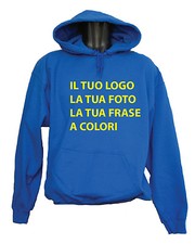 FELPA CON CAPPUCCIO UNISEX