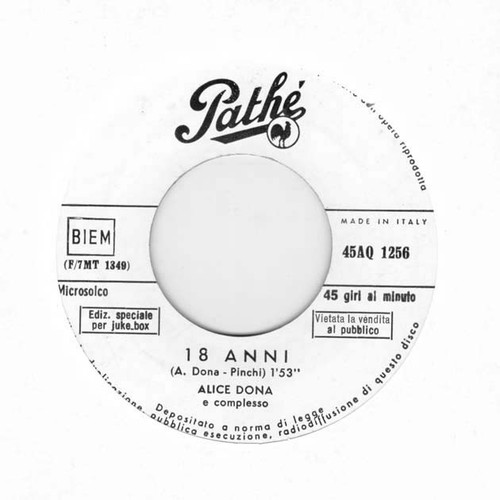Alice dona anni - -,