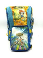 DIGIMON ZAINO BACKPACK  + MINI CARTELLA + METAL PLATE CARDS GIOCHI PREZIOSI#FT17