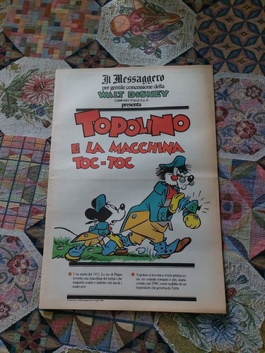 Disney allegato messaggero - disney,