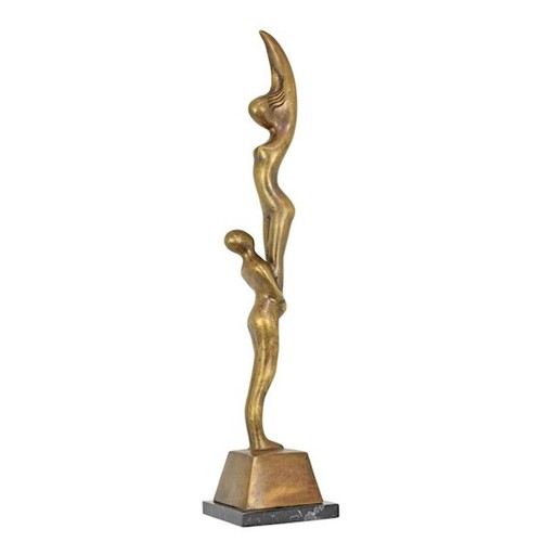 Scultura coppia artisti - scultura,