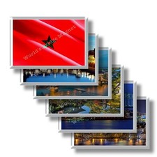 MA - Marocco - frigo calamite frigorifero souvenir magneti fridge magnet