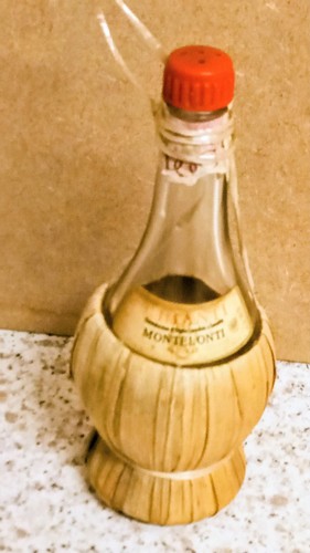 Vintage chianti bottle - vintage,