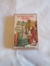 Tarocchi " La Sibylle des salons" set completo, 52 carte+ istruzioni del 1979