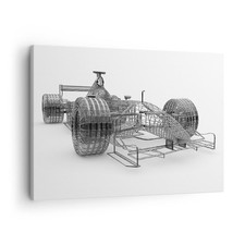 Quadro su Tela 70x50cm Grafica