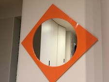 KARTELL Raro specchio 4724 di Gino Colombini 1972 