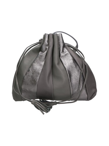 Borsa spalla donna arancione - a,