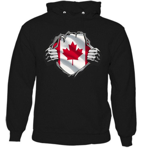 Canada bandiera felpa canadese - bandiera,